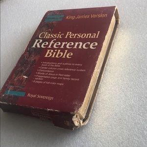 Classic Personal Reference Bible -Royal Sovereign